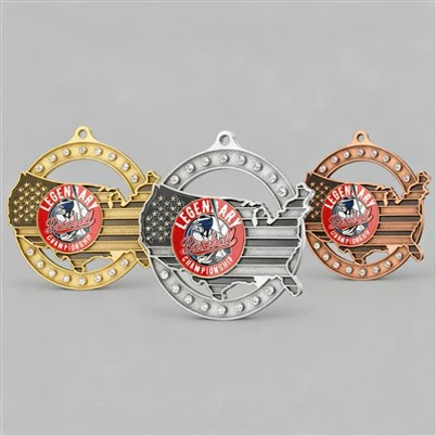 Ol Medal bilong Besbol wantaim ol Rainston